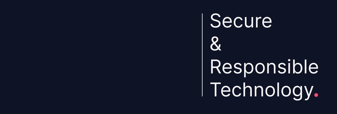 LinkedIn cover — Secure & Responsible Technology